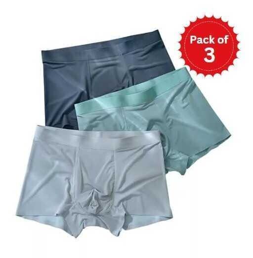Premium Quality Men’s Bamboo Boxer (M, Multicolor)